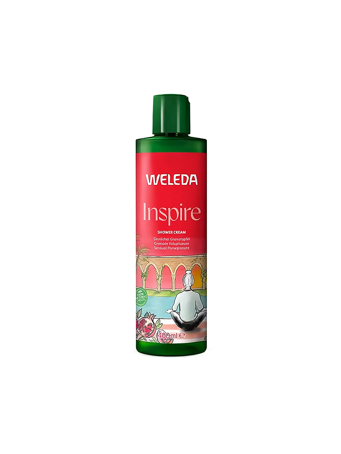 WELEDA | Inspire Shower Cream Granatapfel 400ml | 